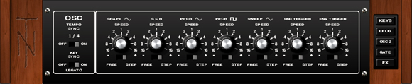 Transcendental 2000 LFO Page